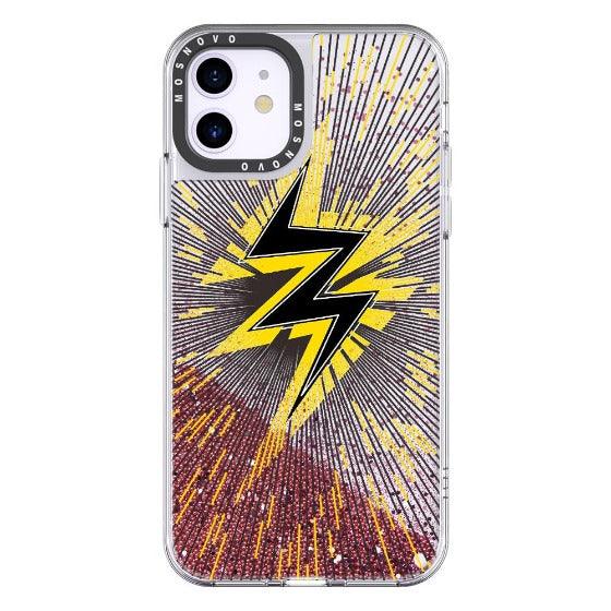 Lightning Glitter Phone Case - iPhone 11 Case - MOSNOVO