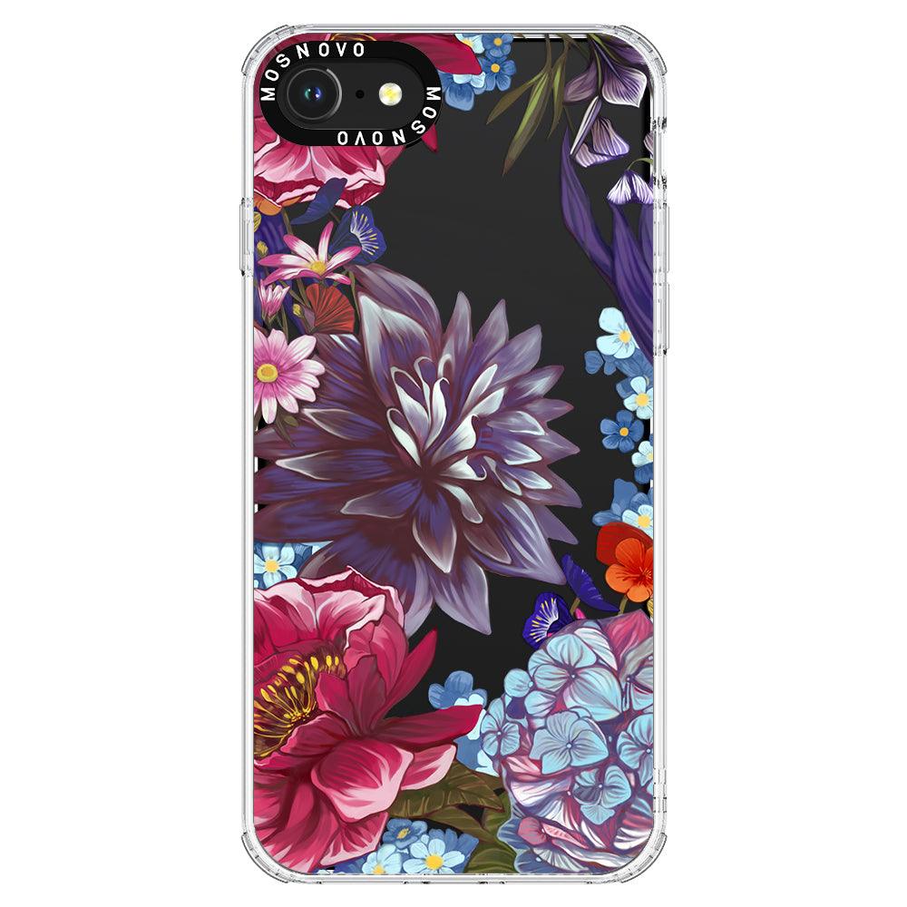 Blue Lilacs Phone Case - iPhone 7 Case - MOSNOVO