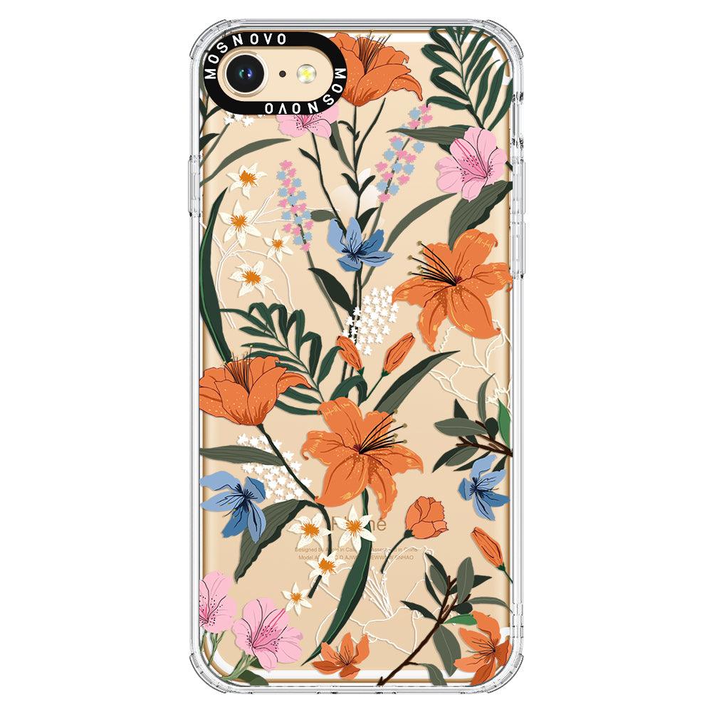 Lily Garden Phone Case - iPhone 7 Case - MOSNOVO
