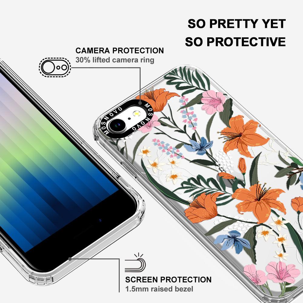 Lily Garden Phone Case - iPhone 7 Case - MOSNOVO