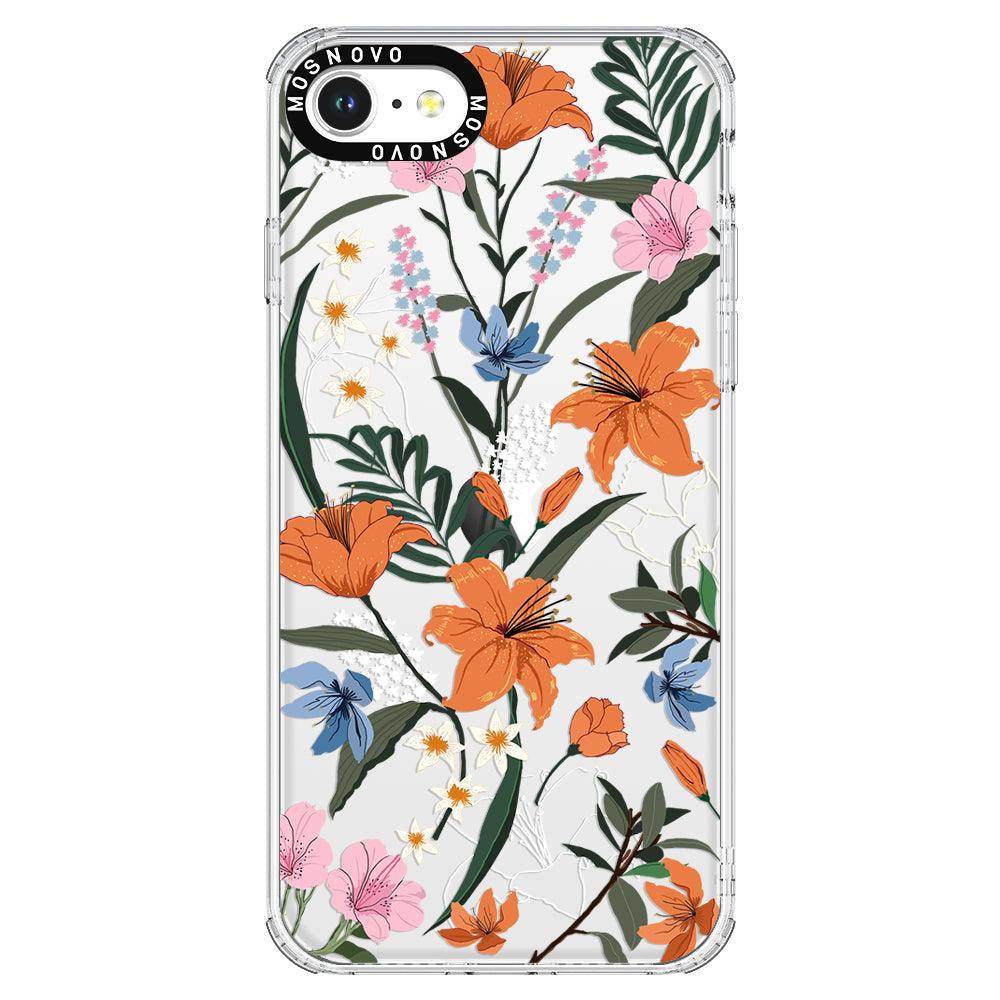 Lily Garden Phone Case - iPhone SE 2022 Case - MOSNOVO