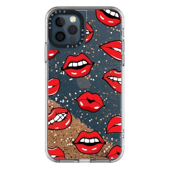 Lips Glitter Phone Case - iPhone 12 Pro Max Case