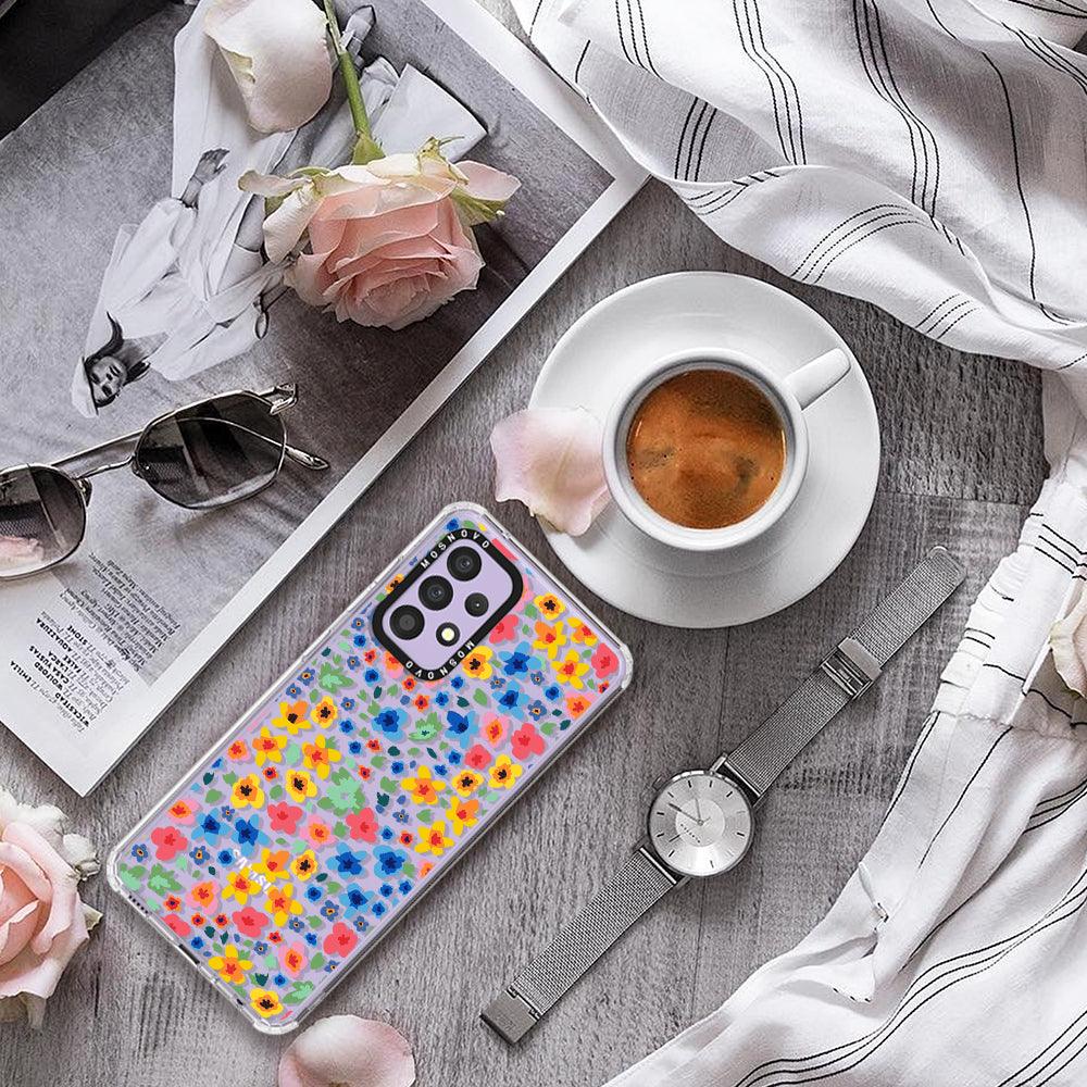 Little Flowers Phone Case - Samsung Galaxy A52 & A52s Case - MOSNOVO