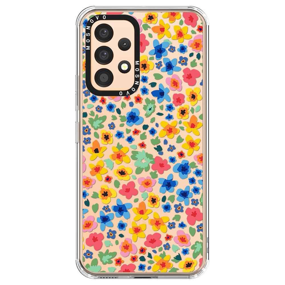 Little Flowers Phone Case - Samsung Galaxy A53 Case - MOSNOVO