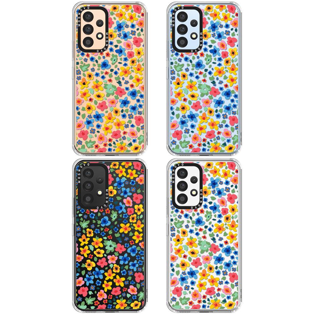 Little Flowers Phone Case - Samsung Galaxy A53 Case - MOSNOVO