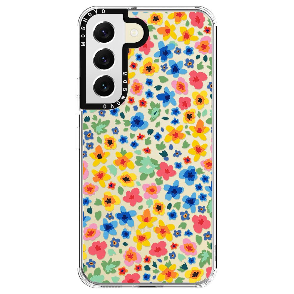 Little Flowers Phone Case - Samsung Galaxy S22 Case - MOSNOVO