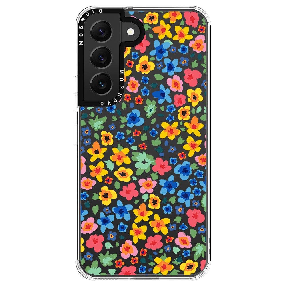 Little Flowers Phone Case - Samsung Galaxy S22 Case - MOSNOVO