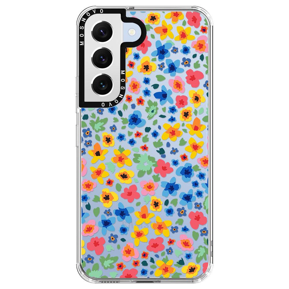 Little Flowers Phone Case - Samsung Galaxy S22 Plus Case - MOSNOVO