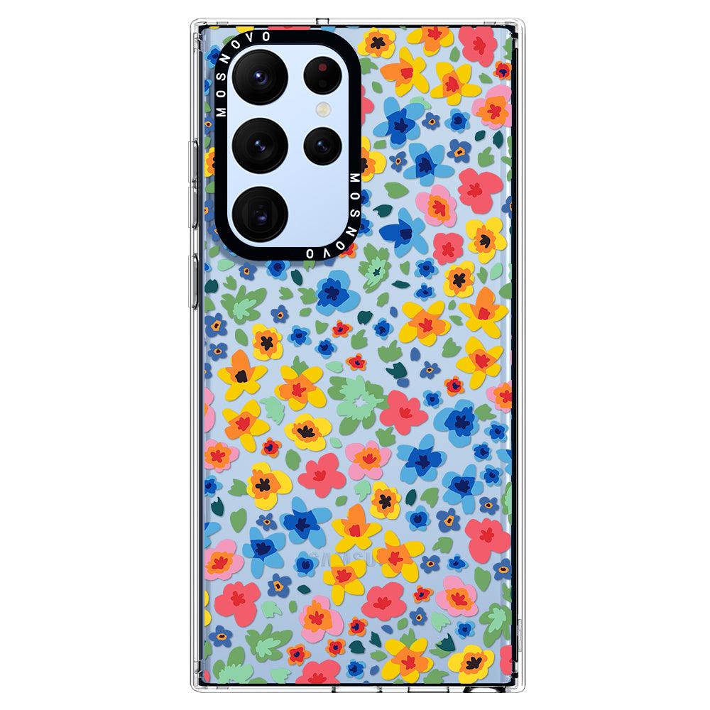 Little Flowers Phone Case - Samsung Galaxy S22 Ultra Case