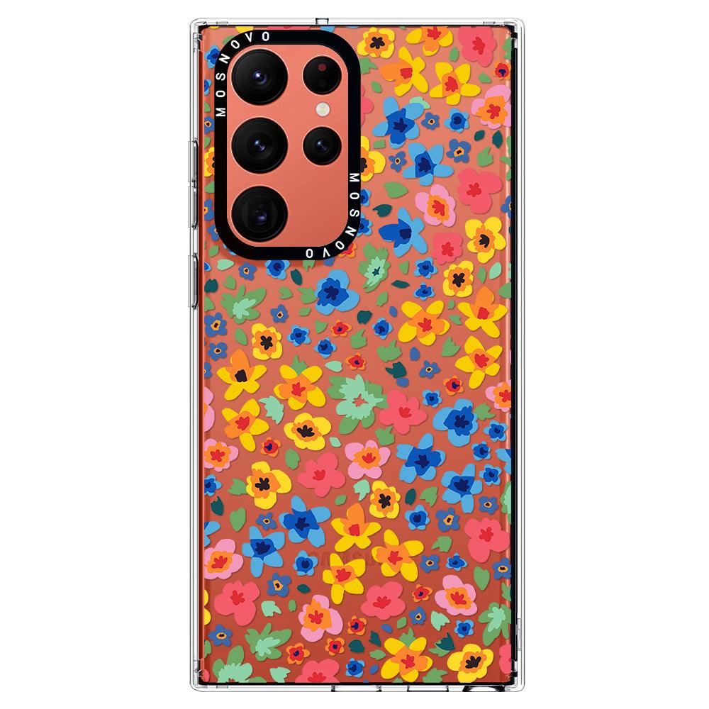 Little Flowers Phone Case - Samsung Galaxy S22 Ultra Case