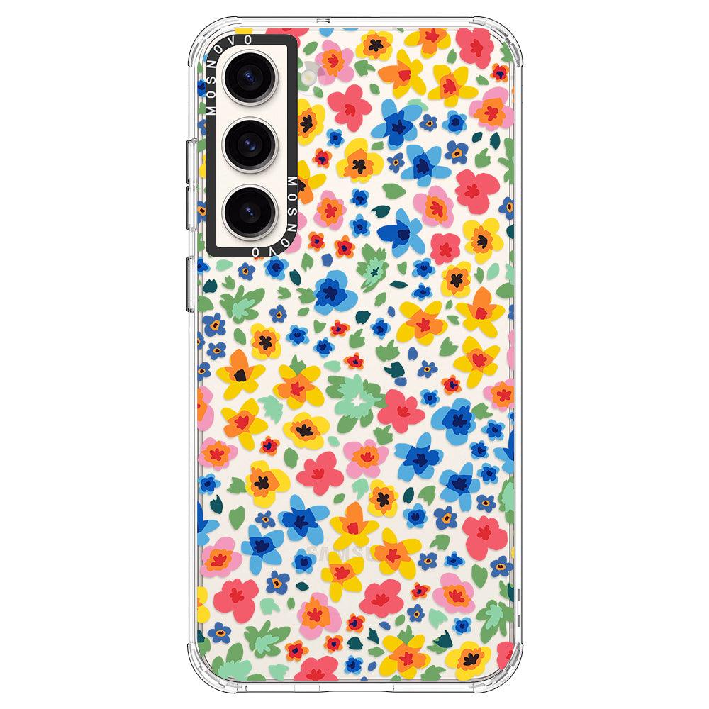 Little Flowers Phone Case - Samsung Galaxy S23 Plus Case - MOSNOVO