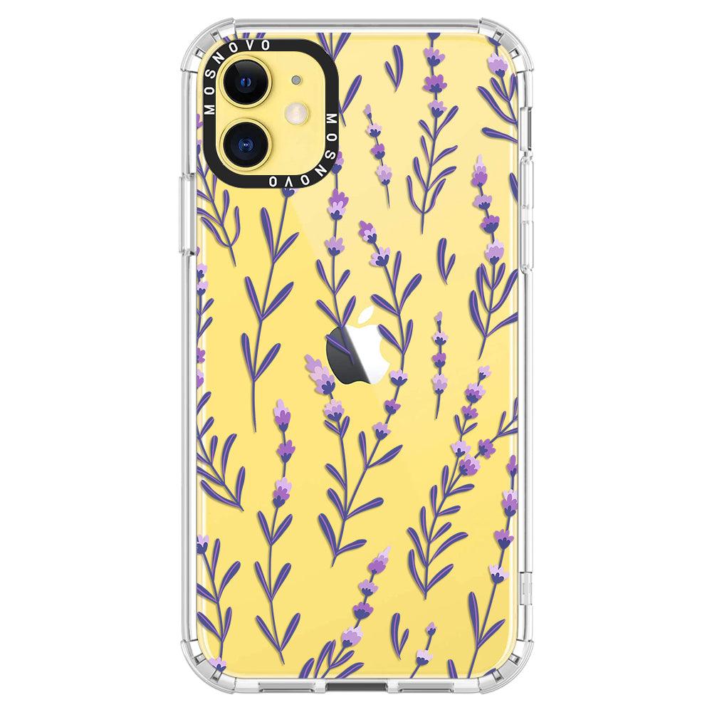 Lavenders Phone Case - iPhone 11 Case - MOSNOVO