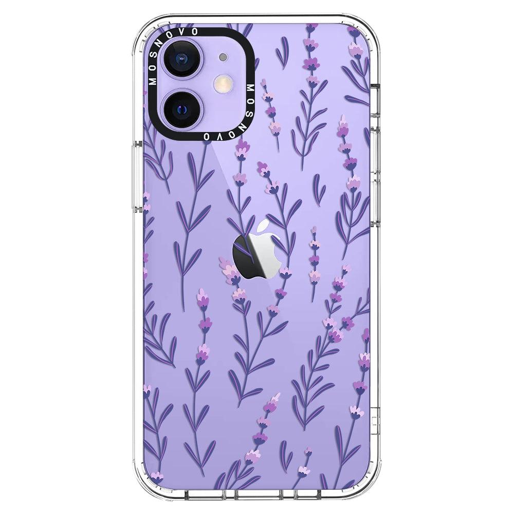 Little Lavender Phone Case - iPhone 12 Mini Case - MOSNOVO