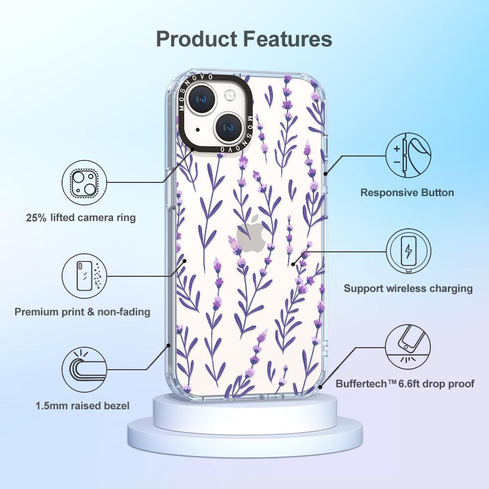 Lavenders Phone Case - iPhone 14 Case - MOSNOVO