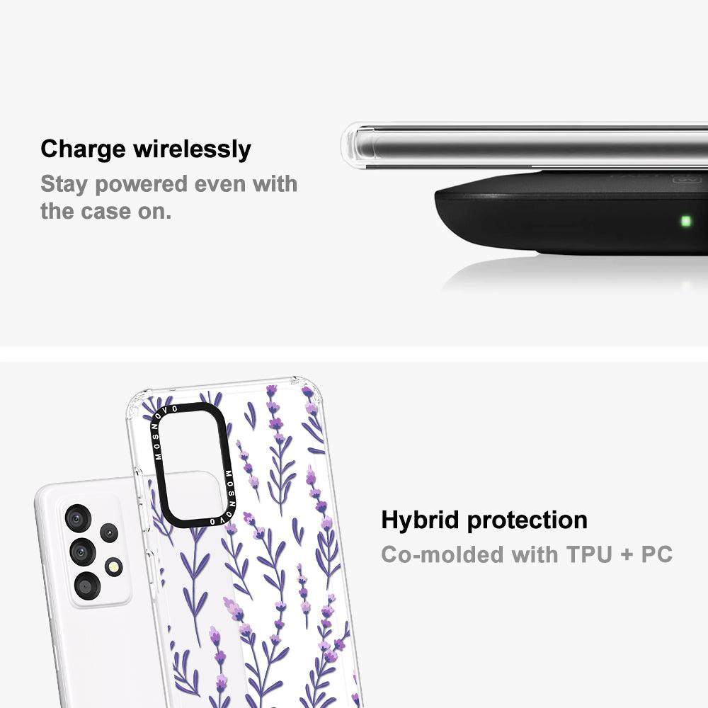 Little Lavender Phone Case - Samsung Galaxy A53 Case - MOSNOVO