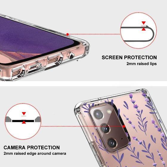 Lavenders Phone Case - Samsung Galaxy Note 20 Case - MOSNOVO