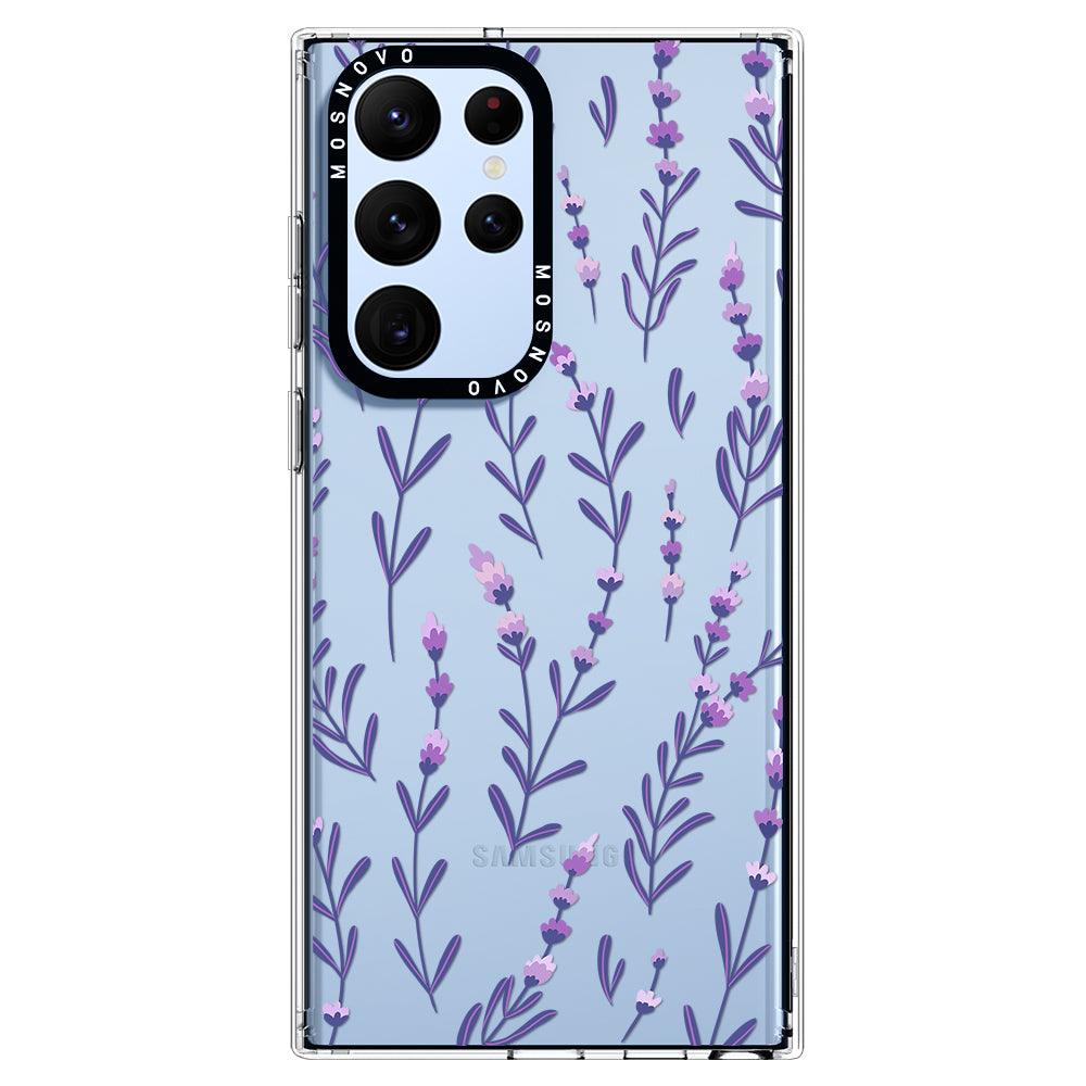 Little Lavender Phone Case - Samsung Galaxy S22 Ultra Case - MOSNOVO