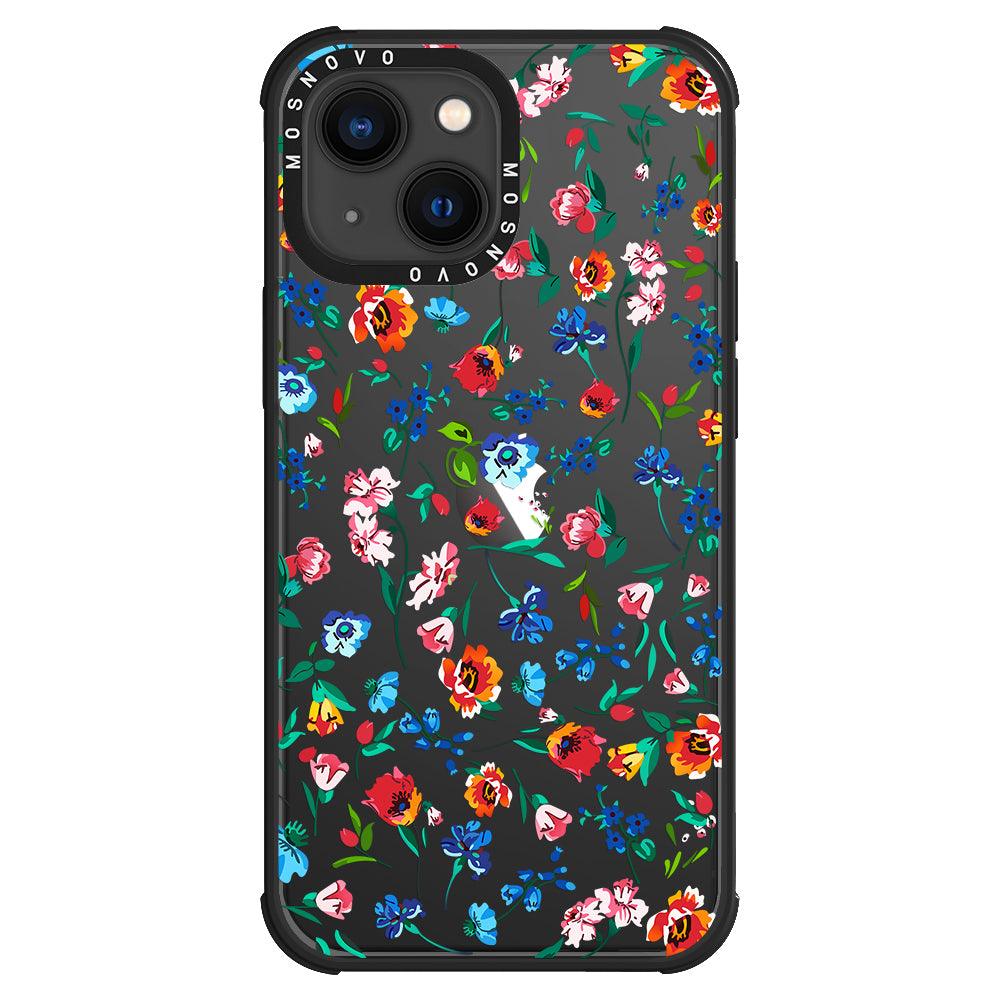Little Wild Flower Phone Case - iPhone 13 Case - MOSNOVO