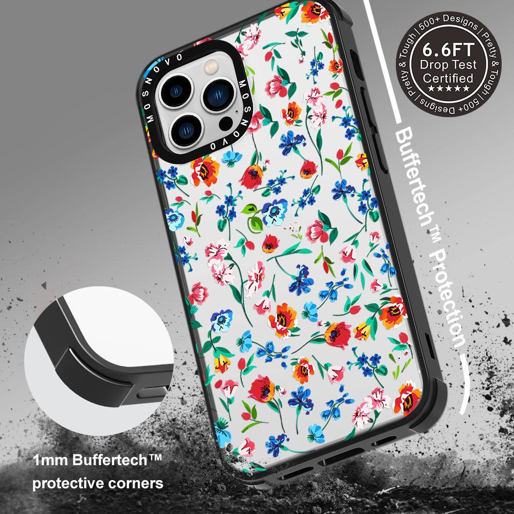 Little Wild Flower Phone Case - iPhone 13 Pro Max Case - MOSNOVO