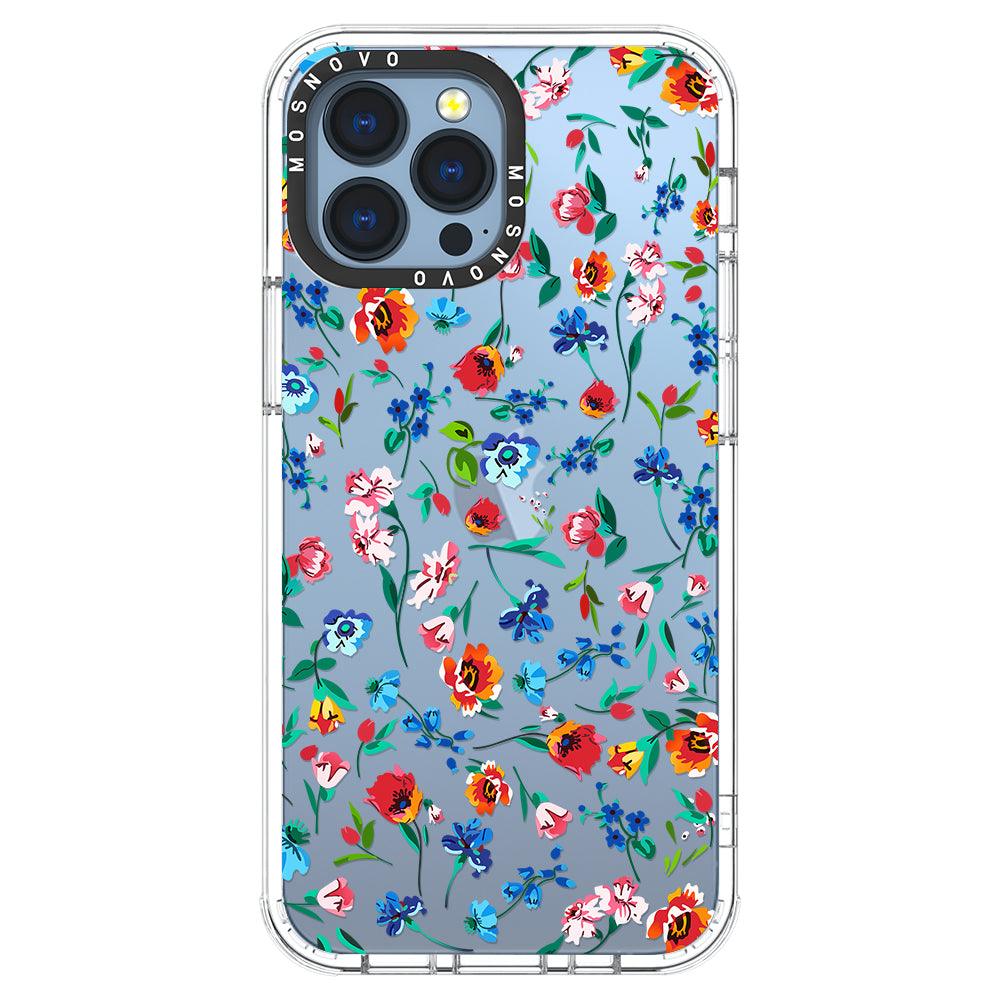 Little Wild Flower Phone Case - iPhone 13 Pro Max Case - MOSNOVO