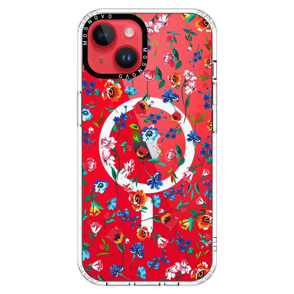 Little Wild Flower Phone Case - iPhone 14 Plus Case - MOSNOVO