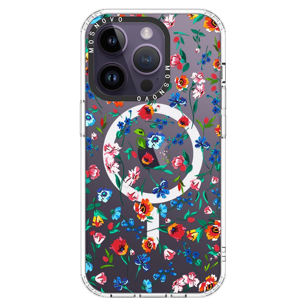Little Wild Flower Phone Case - iPhone 14 Pro Case - MOSNOVO
