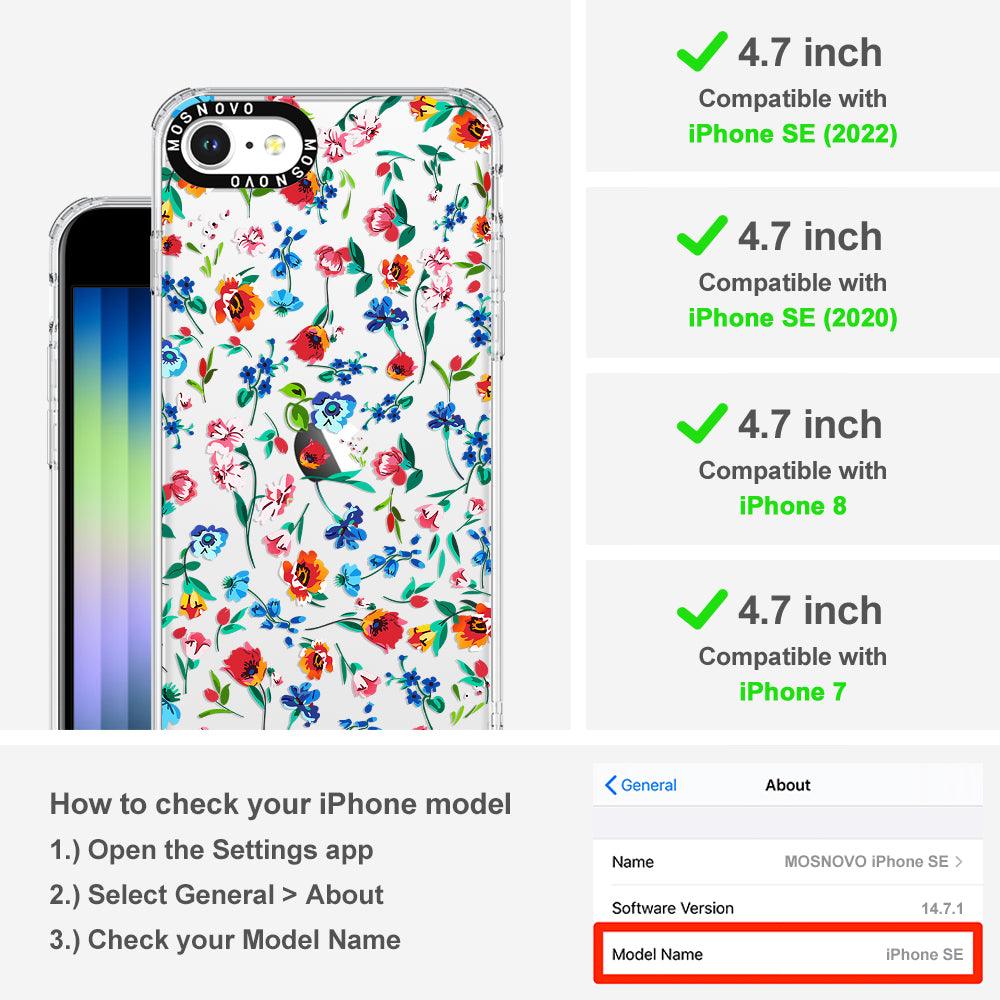 Little Wild Flower Phone Case - iPhone 7 Case - MOSNOVO