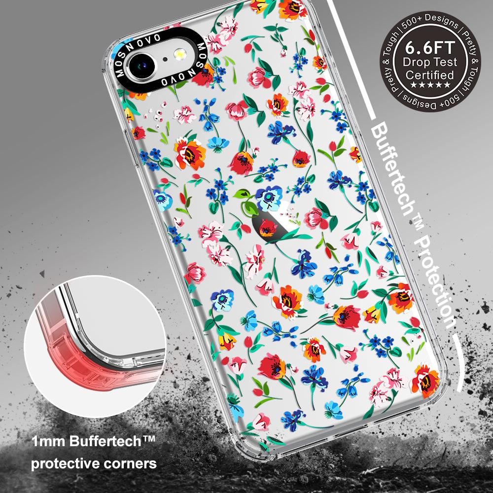 Little Wild Flower Phone Case - iPhone 8 Case - MOSNOVO