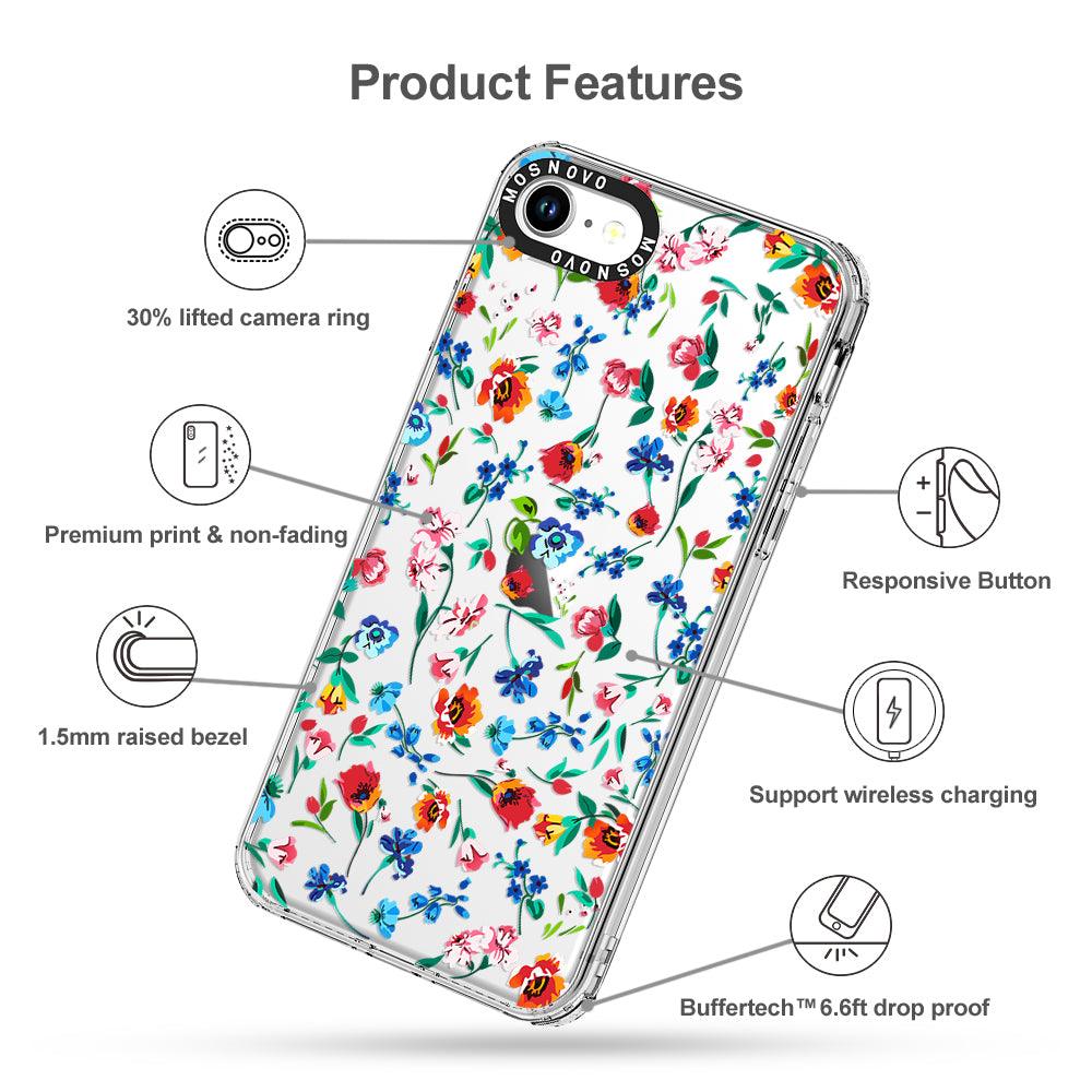 Little Wild Flower Phone Case - iPhone 8 Case - MOSNOVO