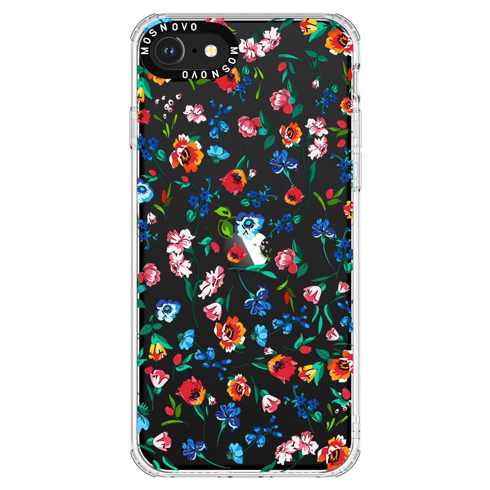 Little Wild Flower Phone Case - iPhone SE 2020 Case - MOSNOVO