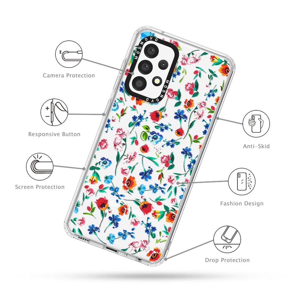 Little Wild Flower Phone Case - Samsung Galaxy A52 & A52s Case - MOSNOVO