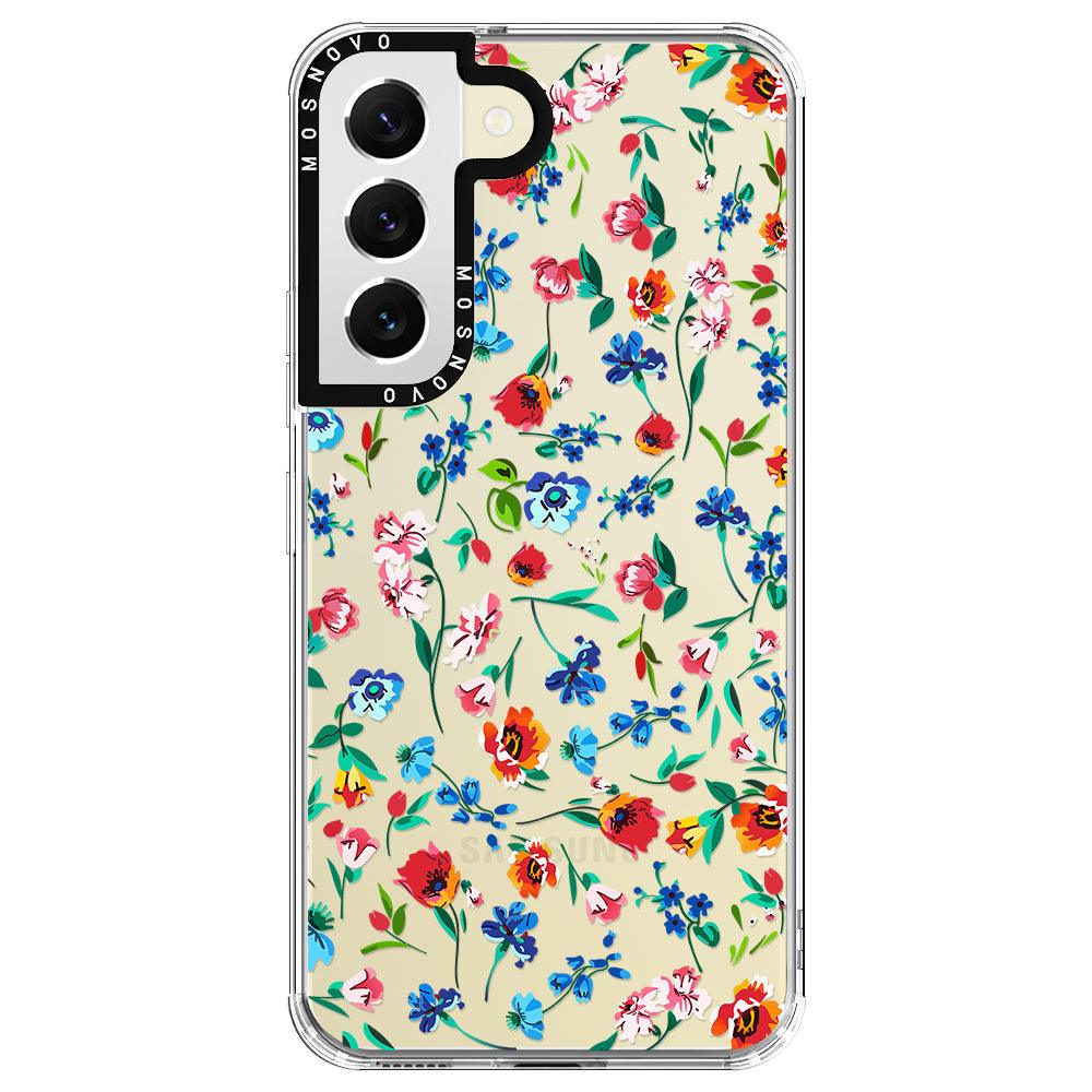 Little Wild Flower Phone Case - Samsung Galaxy S22 Plus Case - MOSNOVO
