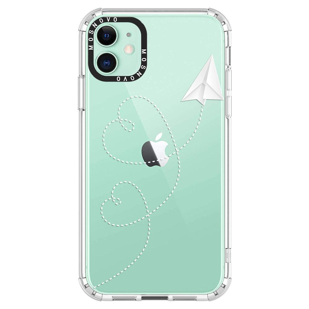 Little Cute Plane Phone Case - iPhone 11 Case - MOSNOVO