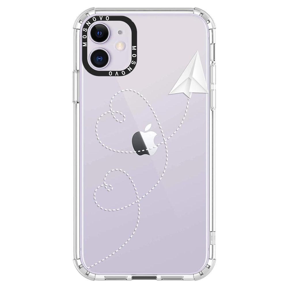 Little Cute Plane Phone Case - iPhone 11 Case - MOSNOVO