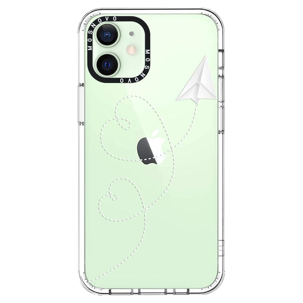 Little Cute Plane Phone Case - iPhone 12 Case - MOSNOVO