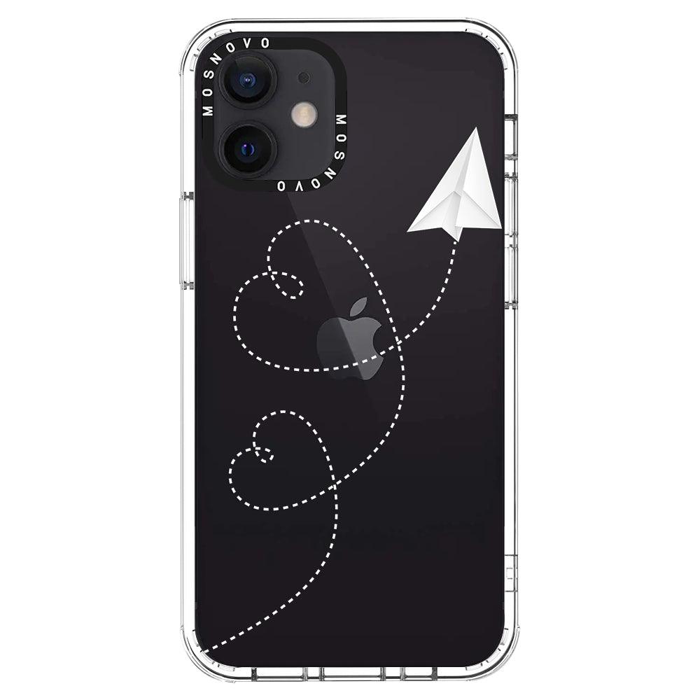 Little Cute Plane Phone Case - iPhone 12 Case - MOSNOVO