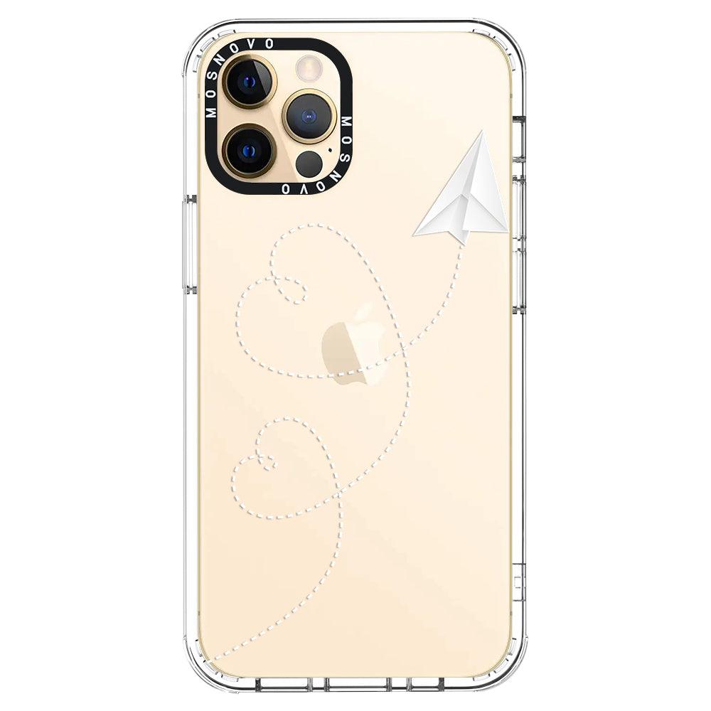Little Cute Plane Phone Case - iPhone 12 Pro Case - MOSNOVO