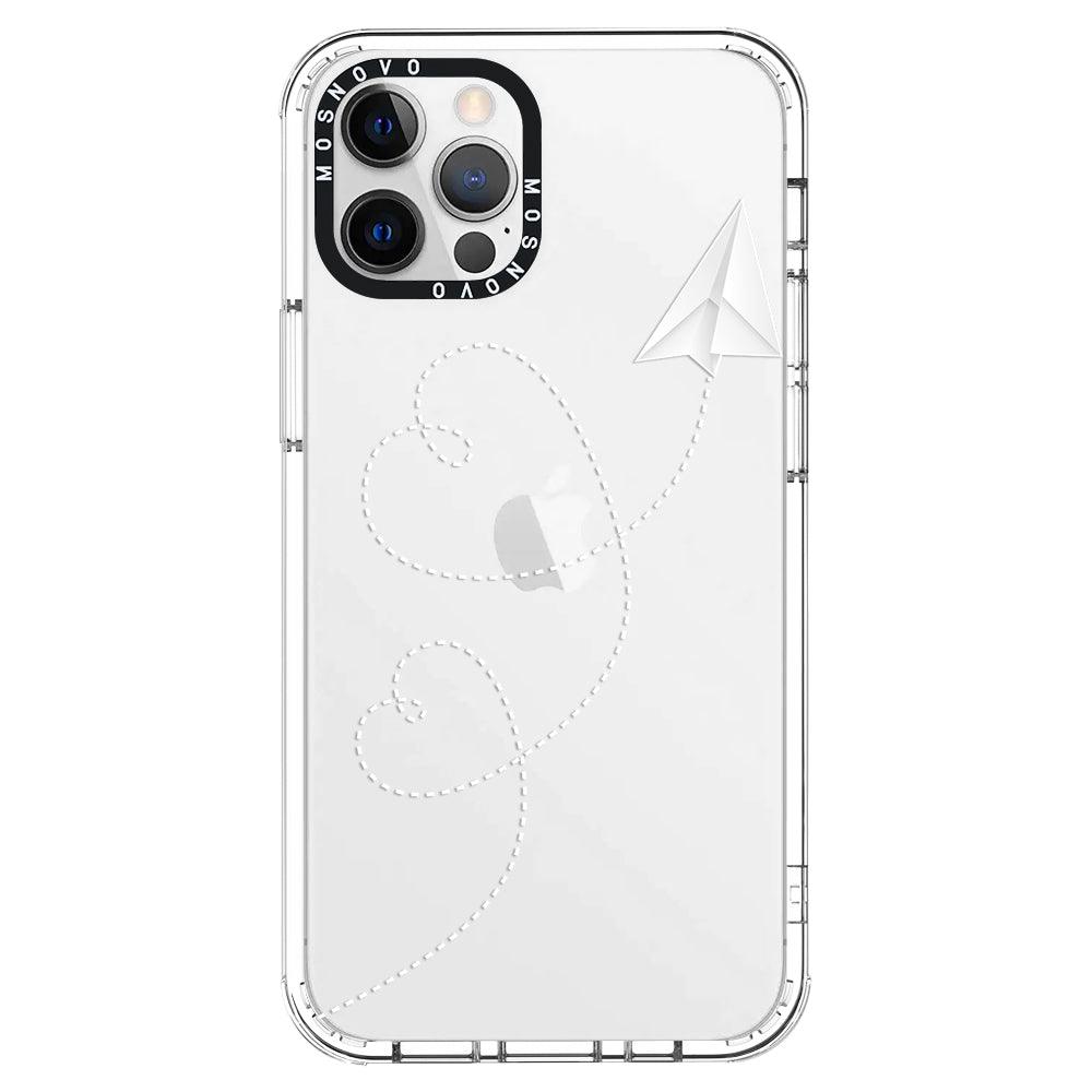 Little Cute Plane Phone Case - iPhone 12 Pro Max Case - MOSNOVO