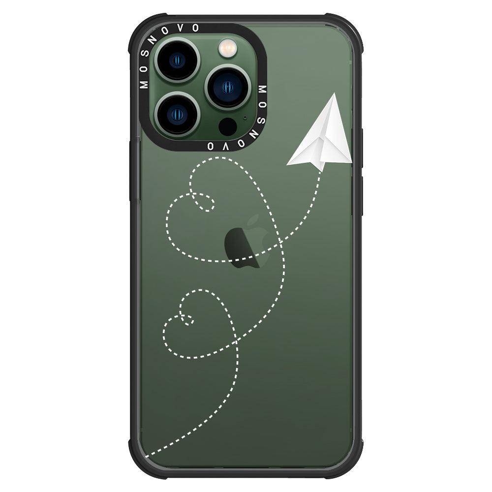 Little Cute Plane Phone Case - iPhone 13 Pro Case - MOSNOVO