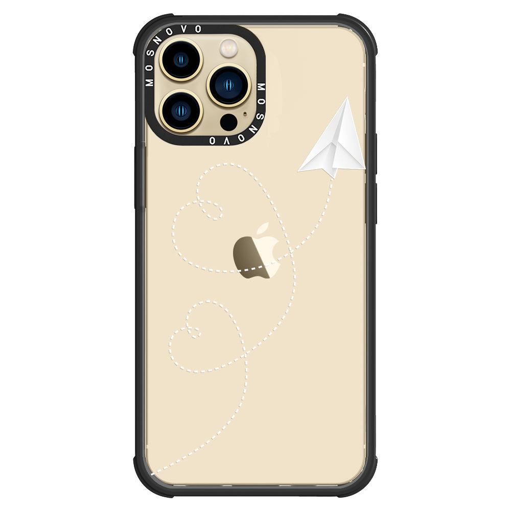 Little Cute Plane Phone Case - iPhone 13 Pro Max Case - MOSNOVO