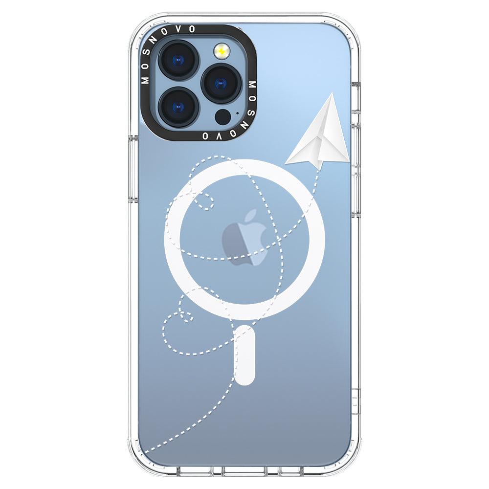 Little Cute Plane Phone Case - iPhone 13 Pro Max Case - MOSNOVO