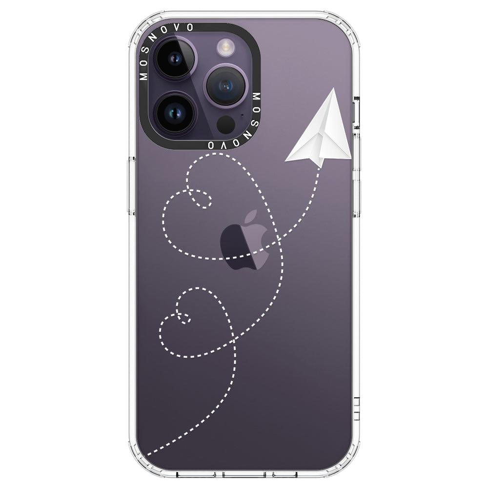 Little Cute Plane Phone Case - iPhone 14 Pro Max Case - MOSNOVO
