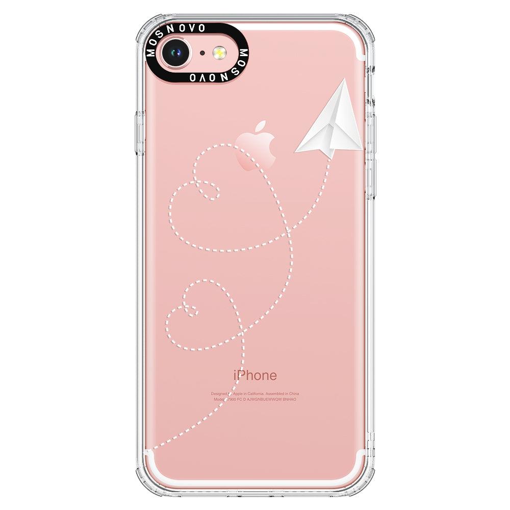 Little Cute Plane Phone Case - iPhone 7 Case - MOSNOVO
