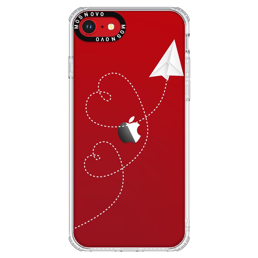 Little Cute Plane Phone Case - iPhone SE 2020 Case - MOSNOVO