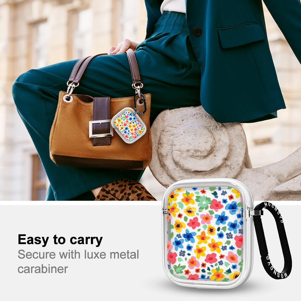 Lovely Floral Flower AirPods 1/2 Case - MOSNOVO