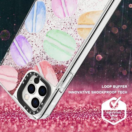 Macarons Glitter Phone Case - iPhone 12 Pro Case - MOSNOVO