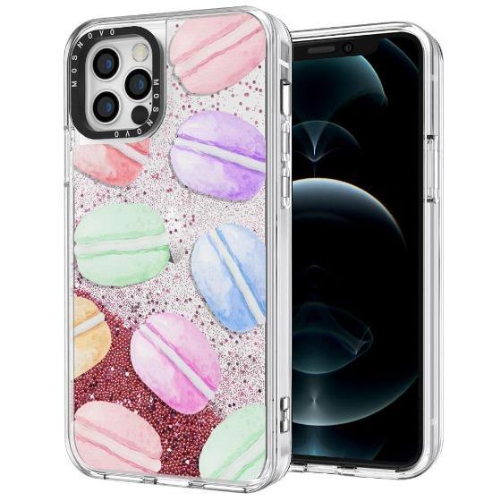 Macarons Glitter Phone Case - iPhone 12 Pro Max Case - MOSNOVO