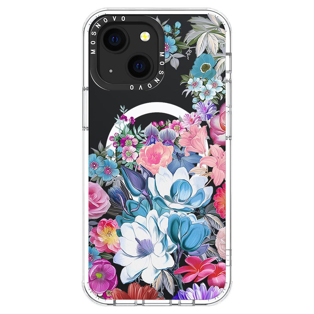 Magnolia Flower Phone Case - iPhone 13 Case - MOSNOVO