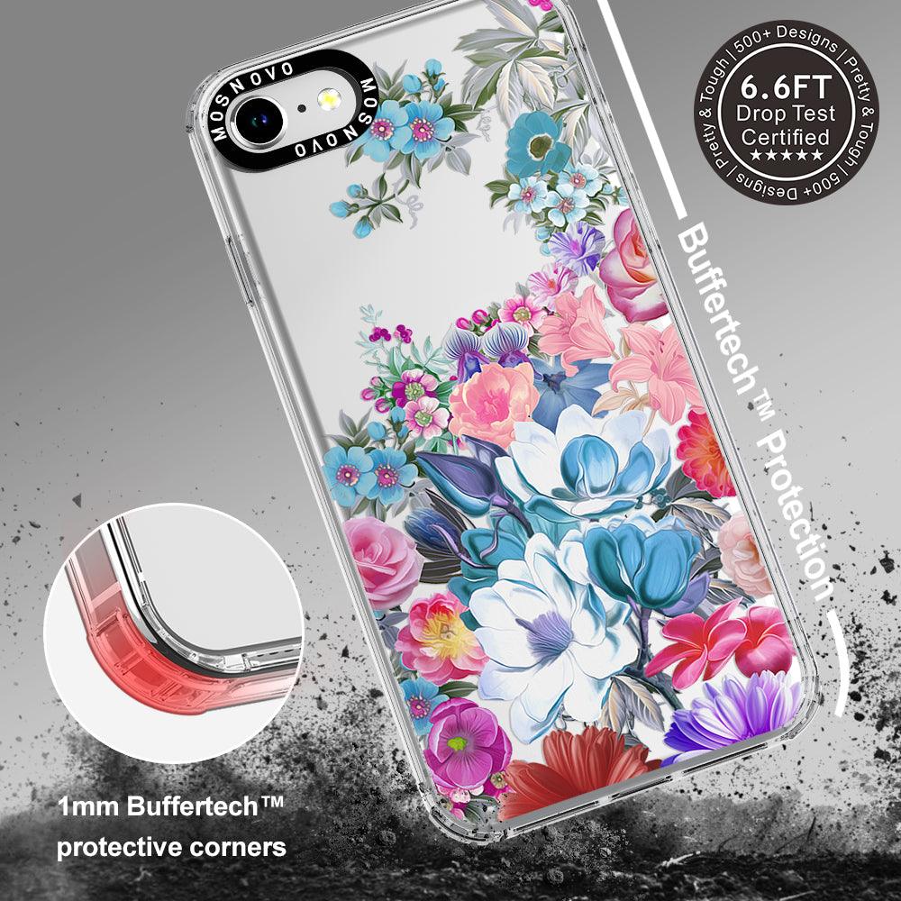 Magnolia Flower Phone Case - iPhone 7 Case - MOSNOVO