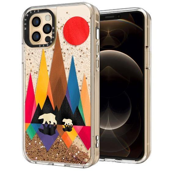 MAMA Bear Glitter Phone Case - iPhone 12 Pro Case - MOSNOVO